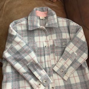 Gray plaid If By Sea shaket